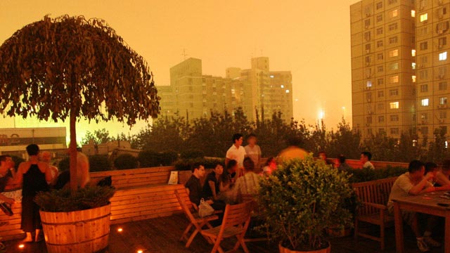 Rooftop bar Q Bar in Beijing