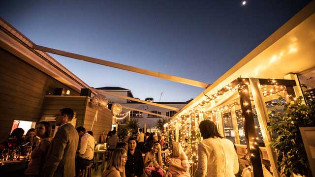 Rooftop bar Elixir Rooftop Bar at Next in Brisbane