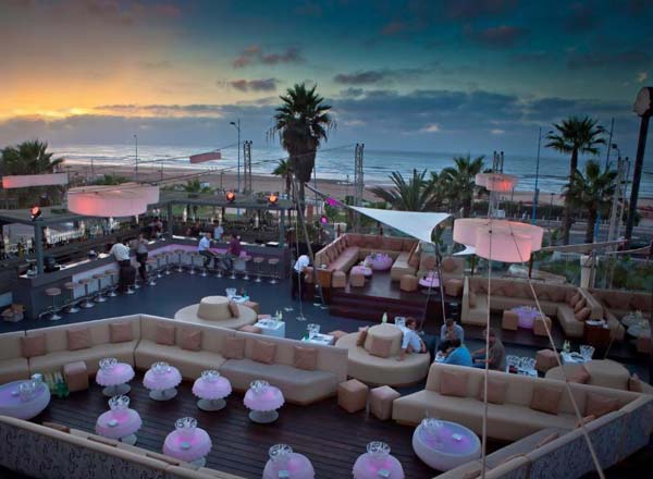 Rooftop bar Sky Bar Casablanca in Casablanca