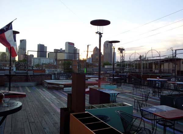 Rooftop bar Wit’s End in Dallas
