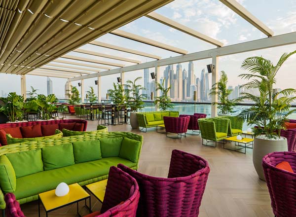 Rooftop bar Barfly Dubai in Dubai