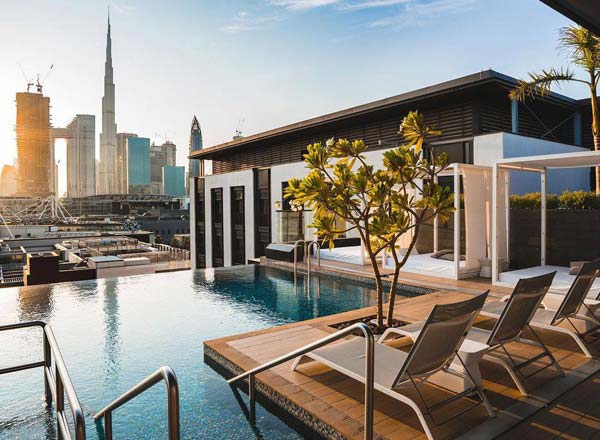 Rooftop bar LookUp Rooftop Bar in Dubai