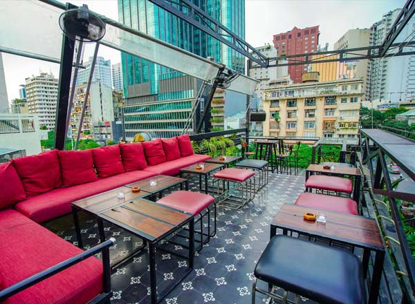 Rooftop bar Broma: Not a Bar in Ho Chi Minh