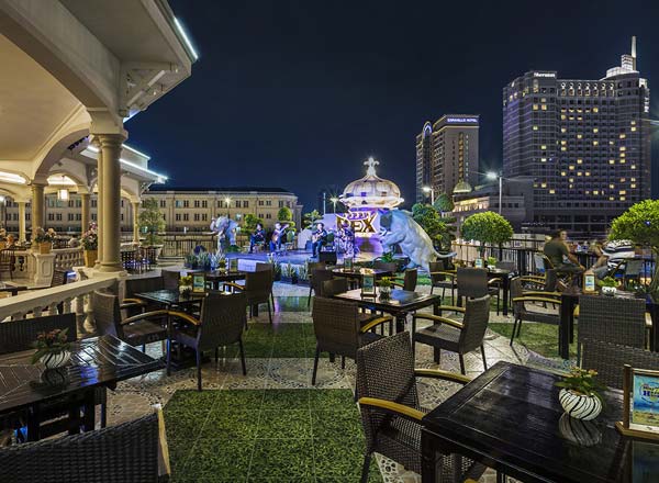 Rooftop bar Rooftop Garden Bar at Rex Hotel in Ho Chi Minh