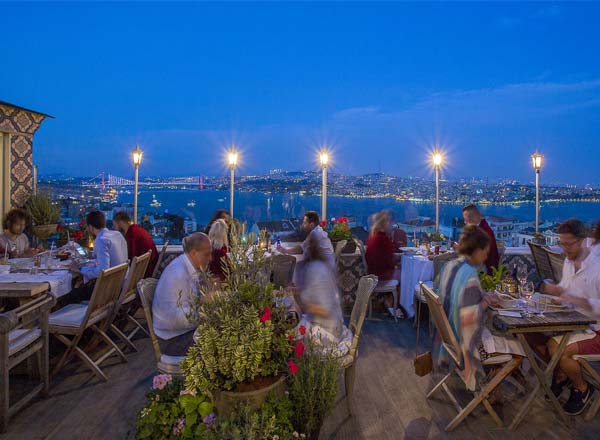 Rooftop bar 5. Kat in Istanbul