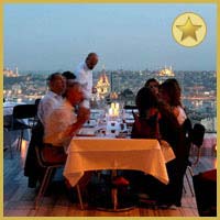 Rooftop bar Istanbul Mikla (Hotel Marmara Pera) in Istanbul