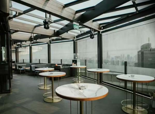 Rooftop bar Cloud Lounge Jakarta in Jakarta
