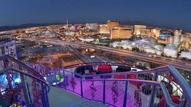 Rooftop bar VooDoo Lounge in Las Vegas