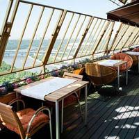 Rooftop bar Moscow Sky Lounge in Moscow