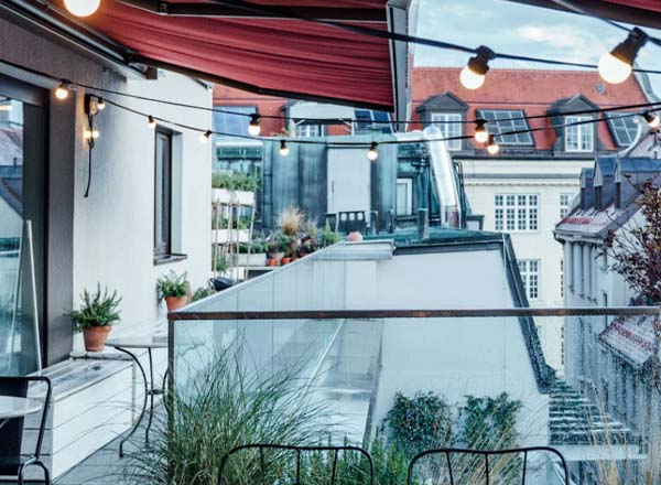 Rooftop bar HiT Bar in Munich