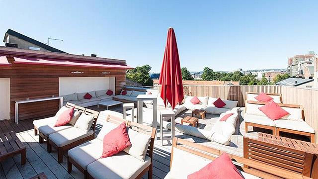 Rooftop bar Oslo Q Lounge Takterrasse & Bar in Oslo