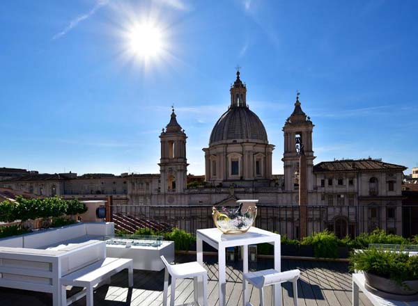 Rooftop bar Rooftop at Lifestyle Suites in Rome