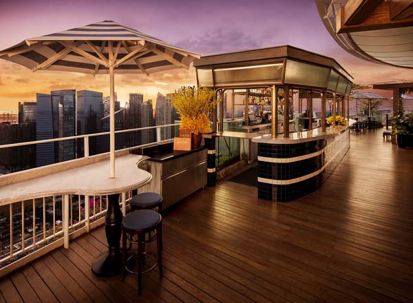 Rooftop bar LAVO Singapore in Singapore