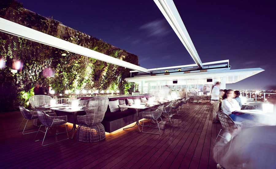 Romantic rooftop restaurant - Juvia