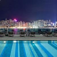 Rooftop pools Hong kong