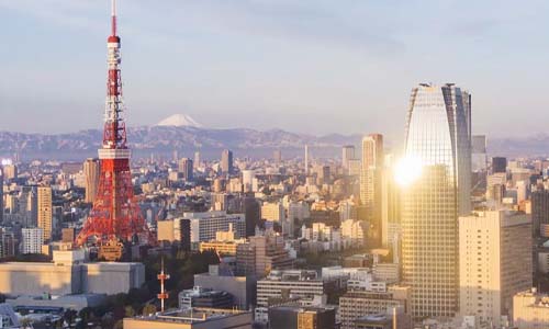 Rooftop bar Tokyo
