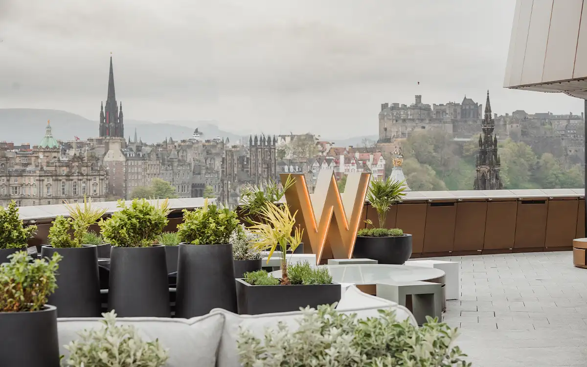 Rooftop Bar Edinburgh