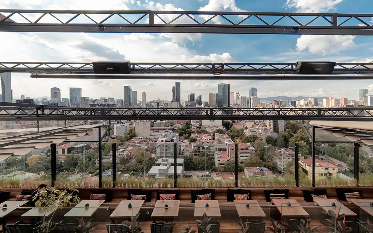 Rooftop Bar Mexico City