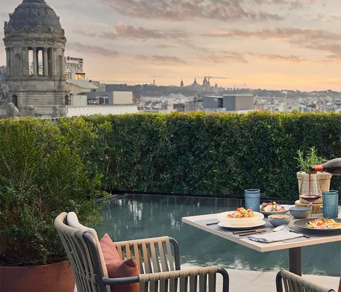 Rooftop Restaurants Barcelona