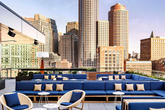 Best rooftop bars in Boston