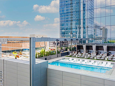 Rooftop pools Charlotte