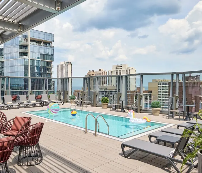 Rooftop Pools Chicago