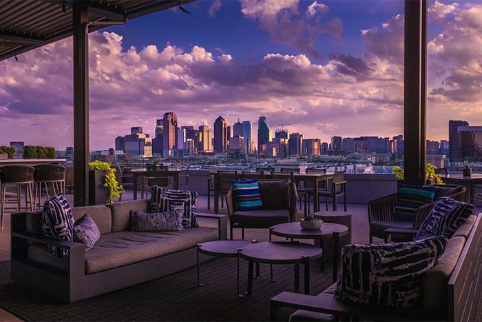 Best rooftop bars in Dallas