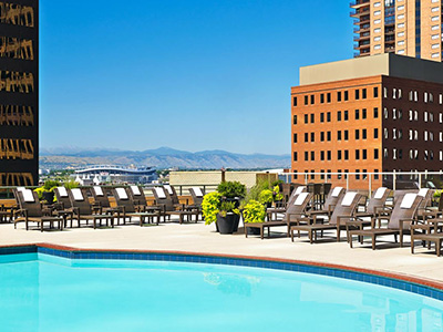 Rooftop pools Denver