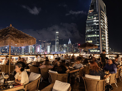 Rooftop Restaurants Hong Kong