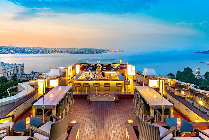 Best rooftop bars in Istanbul
