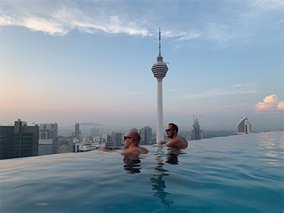 Rooftop pools Kuala Lumpur
