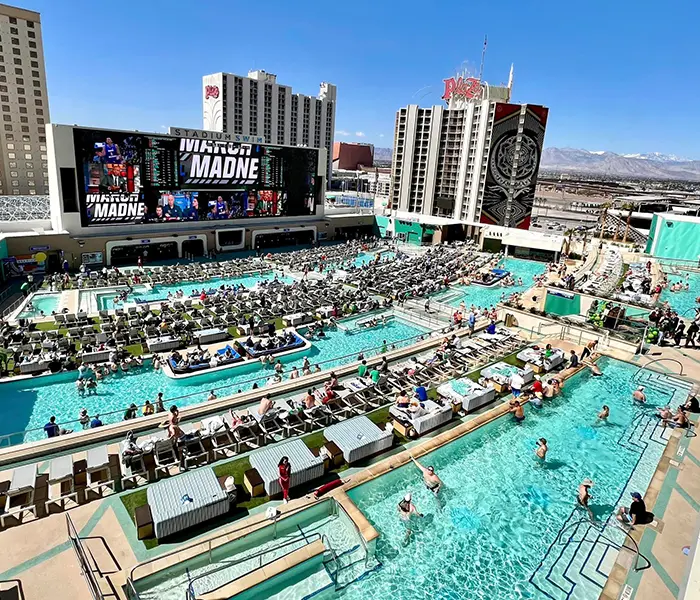 Rooftop Pools Las Vegas