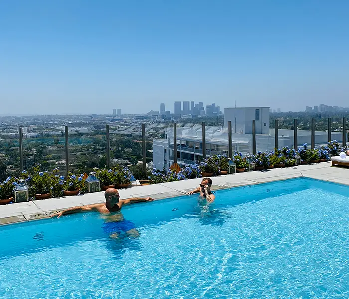 Rooftop Pools Los Angeles