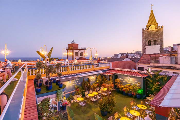 Best rooftop bars in Madeira