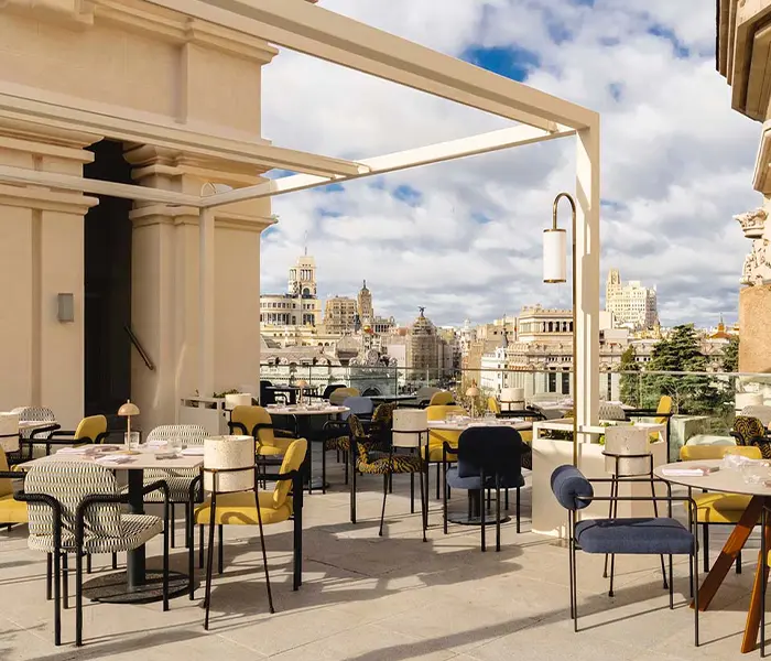 Rooftop Restaurants Madrid