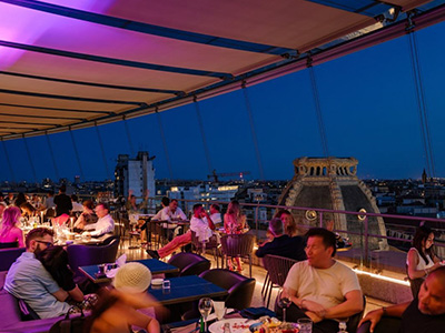 Rooftop Restaurants Milan