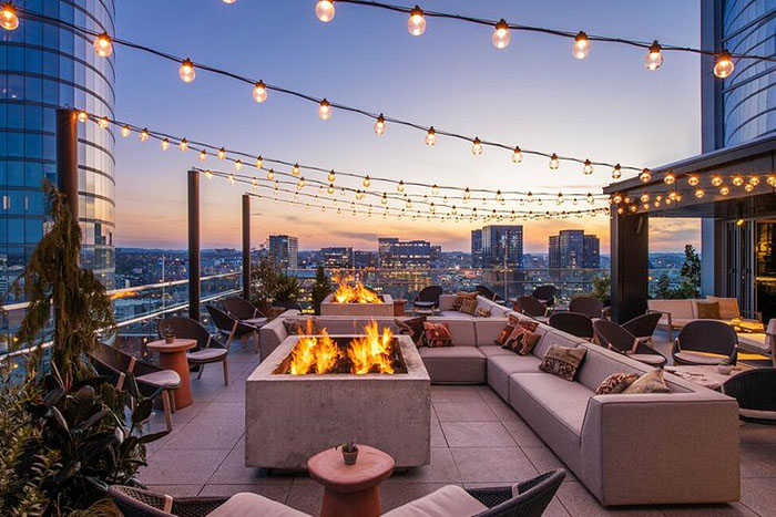Best rooftop bars in Nashville