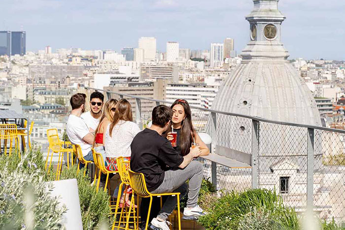 Best rooftop bars in Paris
