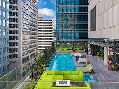 Rooftop pools Philadelphia