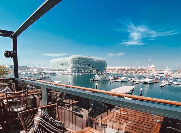 Rooftop bar Diablito in Abu Dhabi