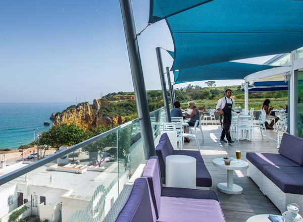 Rooftop bar Luca’s Rooftop Restaurant in Algarve