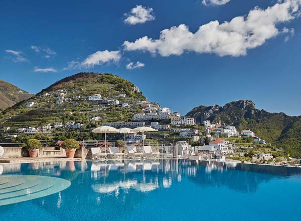 Belmond Hotel Caruso - Rooftop bar in Amalfi Coast