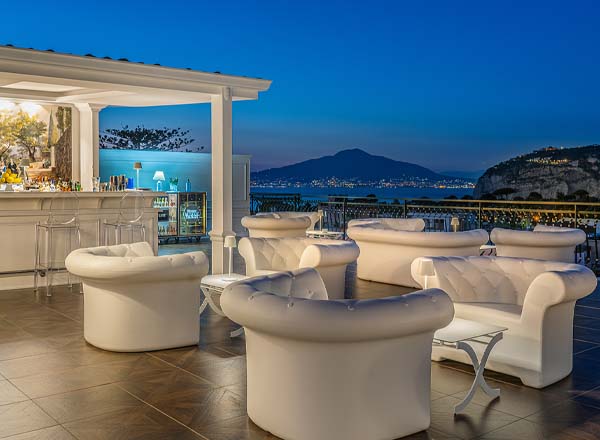 Rooftop bar Dry Martini Sorrento in Amalfi Coast