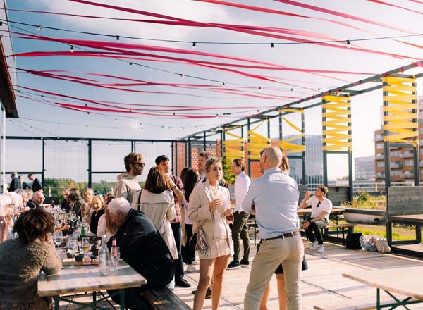 Rooftop bar Bar Bistro Bureau in Amsterdam