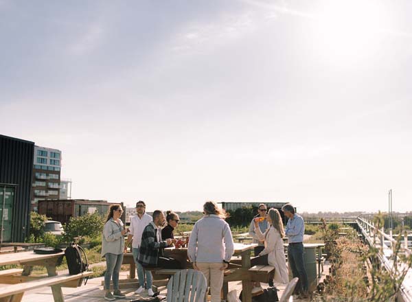 Rooftop bar Bar Bistro Bureau in Amsterdam