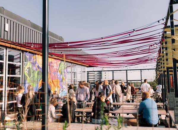 Rooftop bar Bar Bistro Bureau in Amsterdam