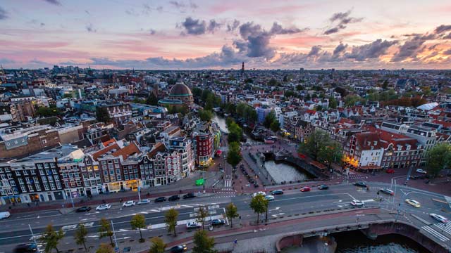 Rooftop bar Level Eleven in Amsterdam