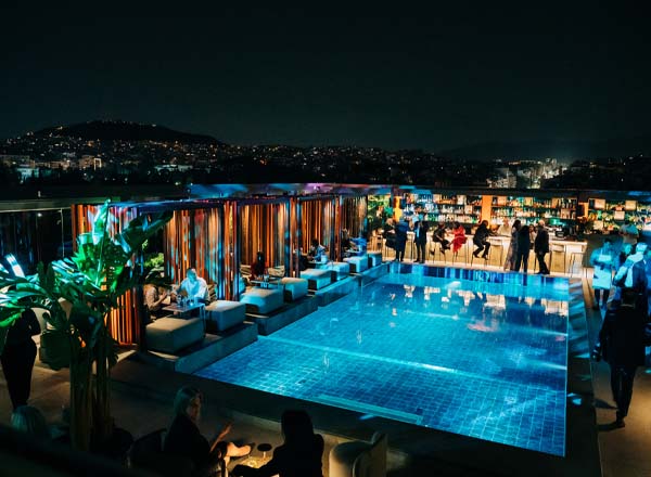 Rooftop bar 10 Urban Roof in Athens
