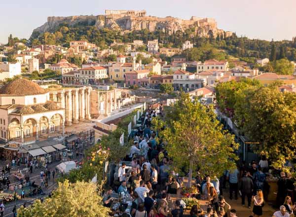 Rooftop bar 360 Cocktail Bar in Athens