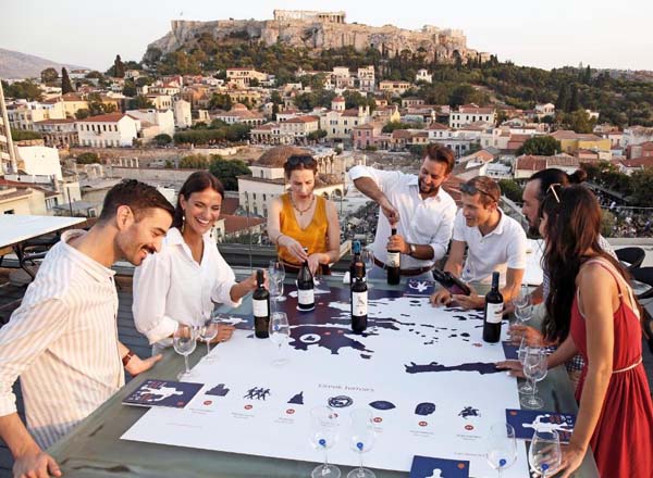 Rooftop bar A for Athens in Athens
